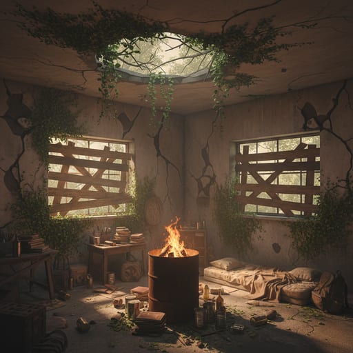 The Last of Us Shelter — Post-Apocalyptic Haven
