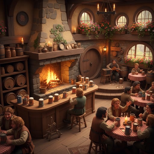 Green Dragon Inn — Hobbiton Pub