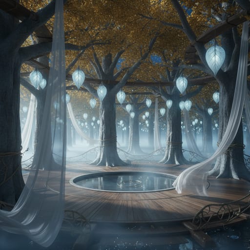 Lothlórien Treehouse — Elven Forest Sanctuary