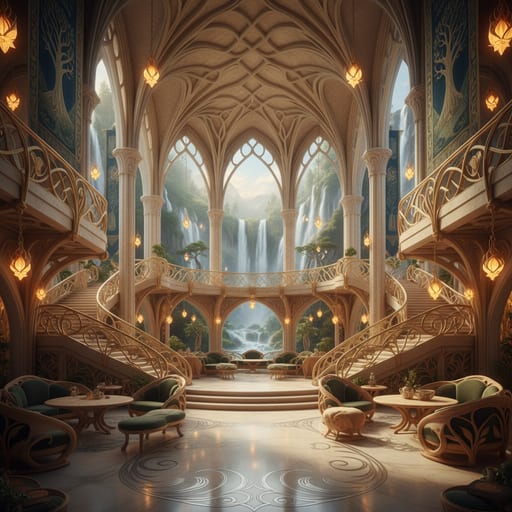Rivendell Elven Hall — Last Homely House