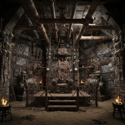 Immortan Joe's Citadel — Wasteland Dictator's Throne