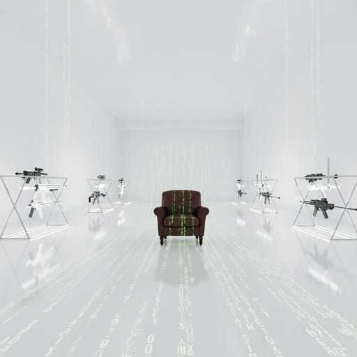 Matrix Construct — White Loading Room