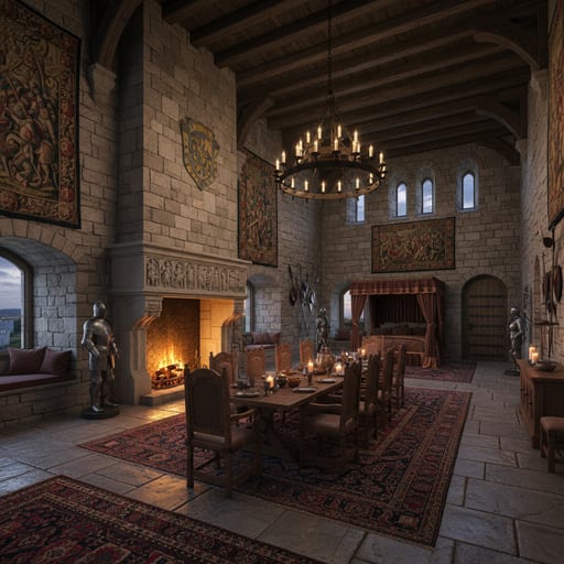 Medieval Castle — Stone Fortress