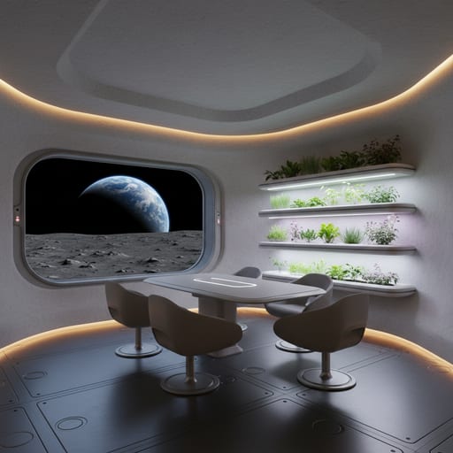 Moon Base Alpha — Lunar Colony Habitat