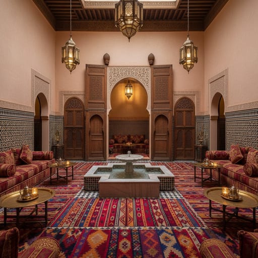 Moroccan Riad — Marrakech Palace Oasis
