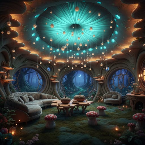 Mushroom Kingdom — Giant Fungal Home