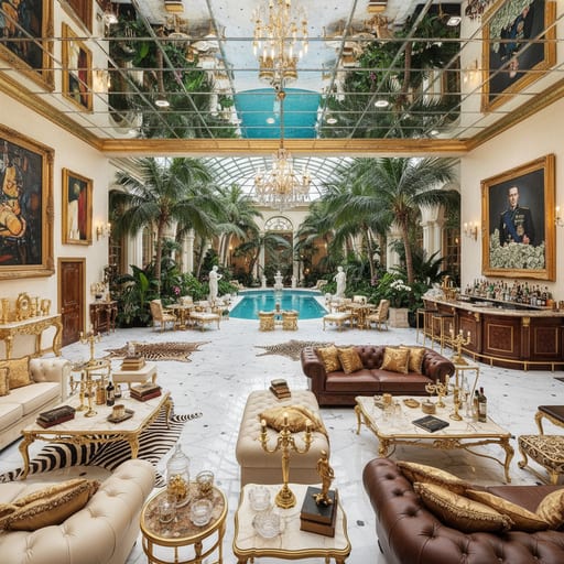 Narcos Drug Lord Mansion — 80s Drug Lord Excess