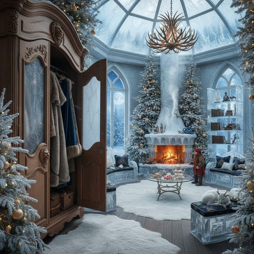 Narnia Beyond Wardrobe — Magical Winter Forest