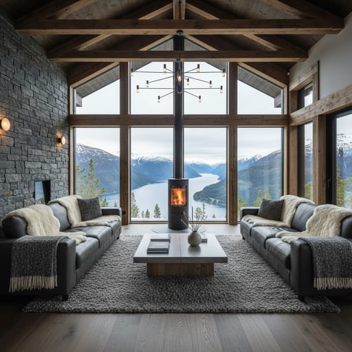 Norwegian Cabin Modern — Fjord Retreat
