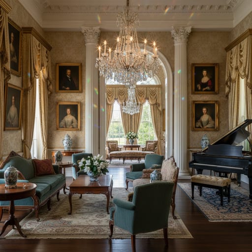 Allie's Plantation — Grand Southern Mansion Parlor