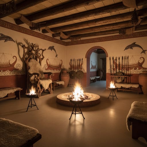 Ithaca Throne Hall — Odysseus' Palace