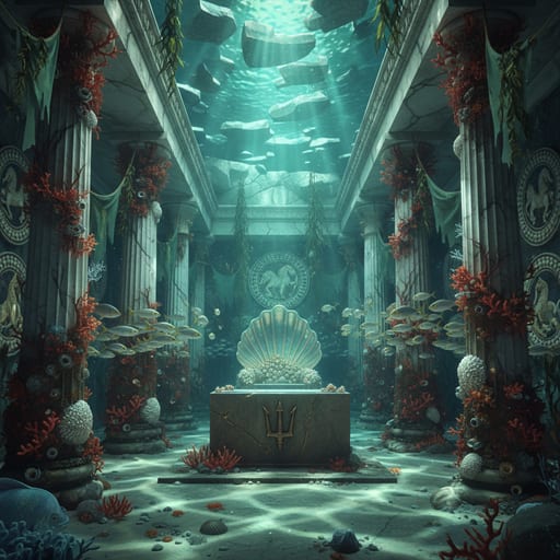 Poseidon's Sunken Hall — Undersea Temple