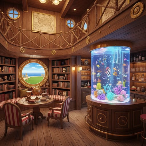 One Piece Thousand Sunny — Straw Hat Pirate Ship