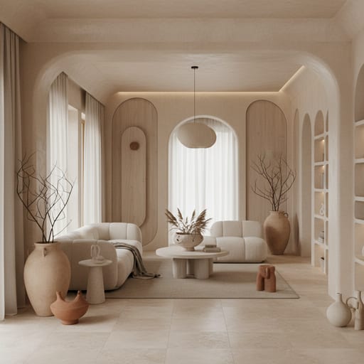 Organic Modern — Warm Sculptural Minimalism