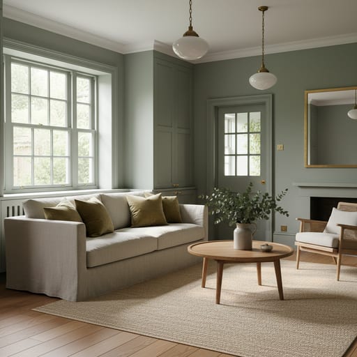 Sage Green themed room