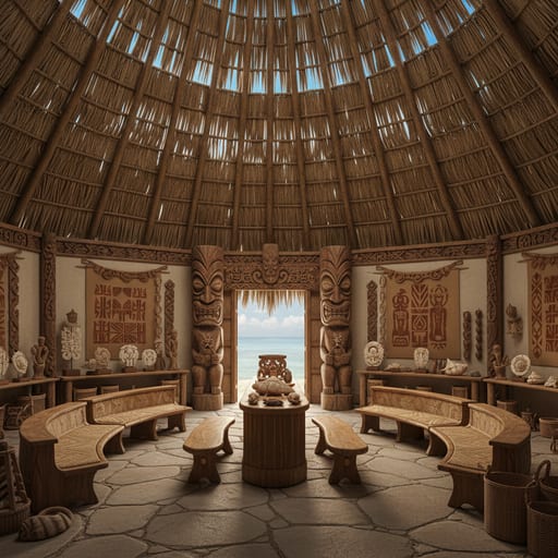 Polynesian Longhouse — Pacific Island Hall