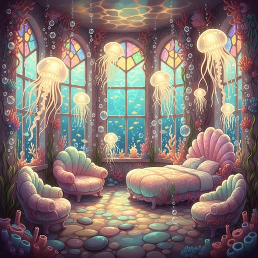 Ponyo Underwater — Magical Sea Home