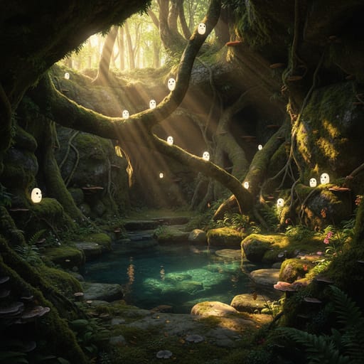 Princess Mononoke Forest — Ancient Spirit Dwelling