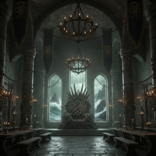 Pyke Iron Hall — Greyjoy Ironborn Fortress