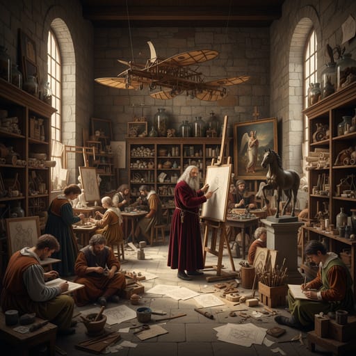 Renaissance Studio — Da Vinci Workshop