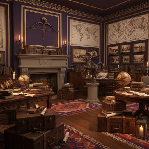Sagittarius Archer’s Camp — Wanderlust Library