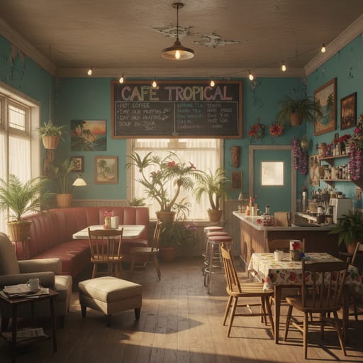 Cafe Tropical — Quirky Small Town