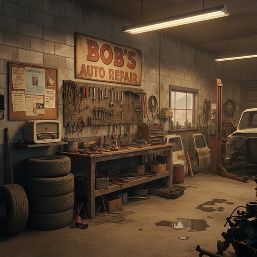 Bob's Garage — Town Mechanic