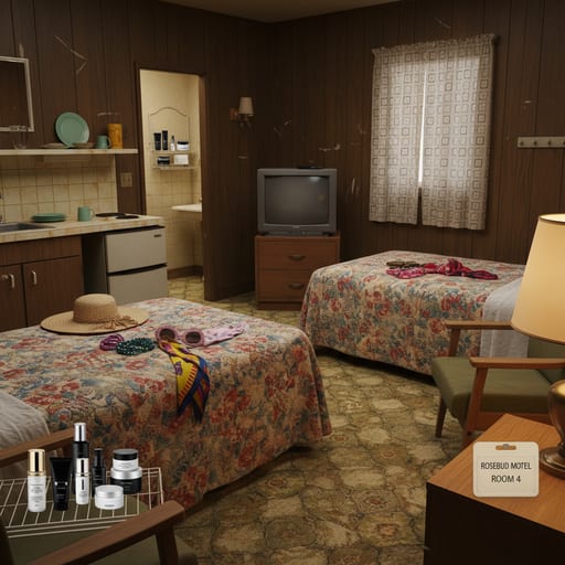 Schitt's Creek Motel — Rosebud Motel Room