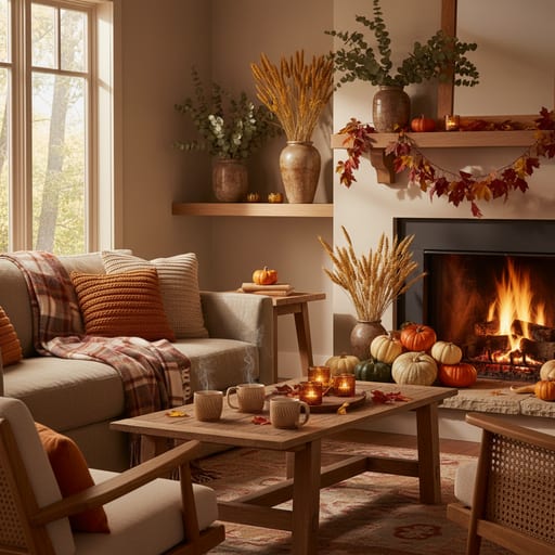 Autumn Harvest Cozy — Golden Fall Warmth