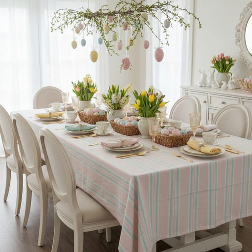 Easter Sunday Brunch — Pastel Spring Table