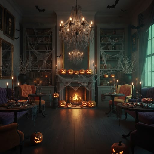 Halloween Haunted Lounge — Spooky Candlelit Nights