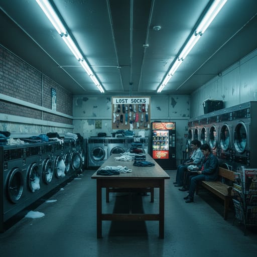 NYC Laundromat — Spin Cycle Drama