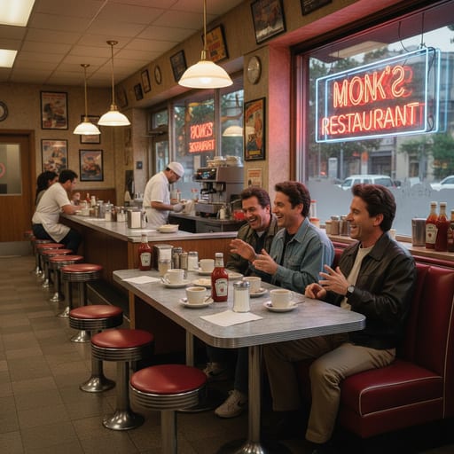 Monk's Cafe — NYC Diner Booth