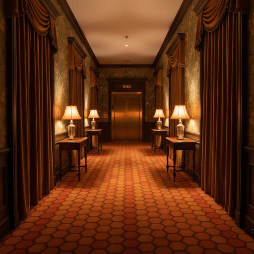 The Shining Overlook Hotel — Haunted 70s Hotel