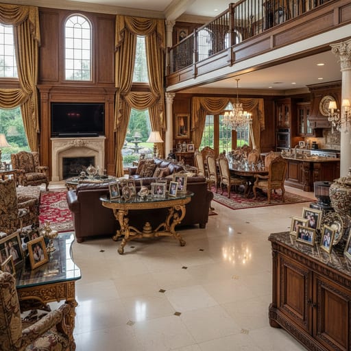 Soprano McMansion — Mob Boss Suburban Home