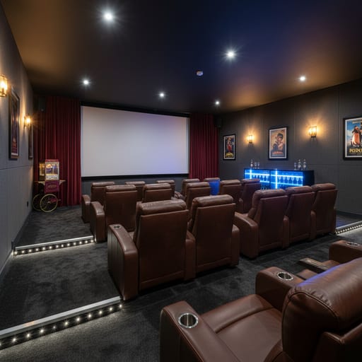 Home Cinema — Private Screening Room
