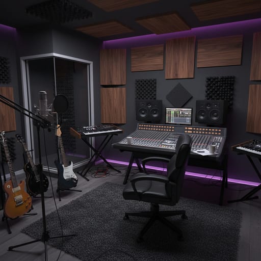 Music Recording Studio — Home Sound Booth