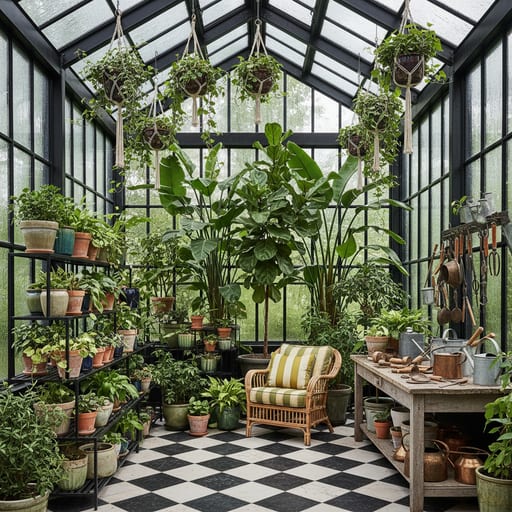 Plant Conservatory — Indoor Green Jungle