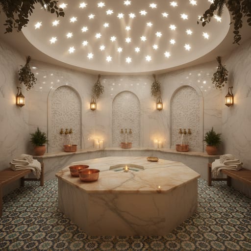Turkish Hammam Spa — Steam And Marble Ritual