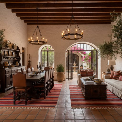 Spanish Hacienda — Andalusian Colonial Warmth