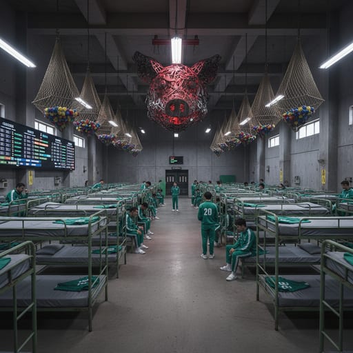 Squid Game Dorm — Korean Survival Game