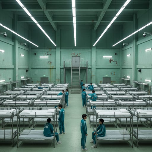 Squid Game Dormitory — Deadly Game Dorm