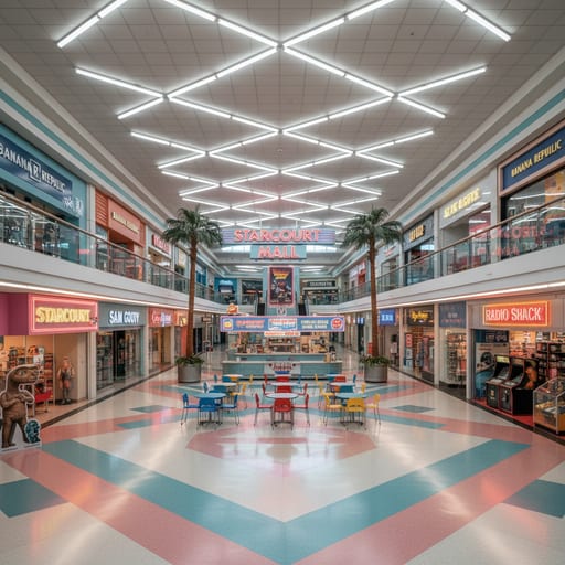 Starcourt Mall — 80s Shopping Center