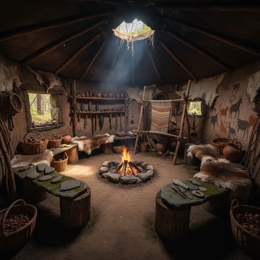 8000 BC Stone Age — Primitive Living