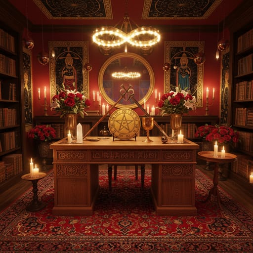 Tarot Magician's Study — Arcane Manifestation Study