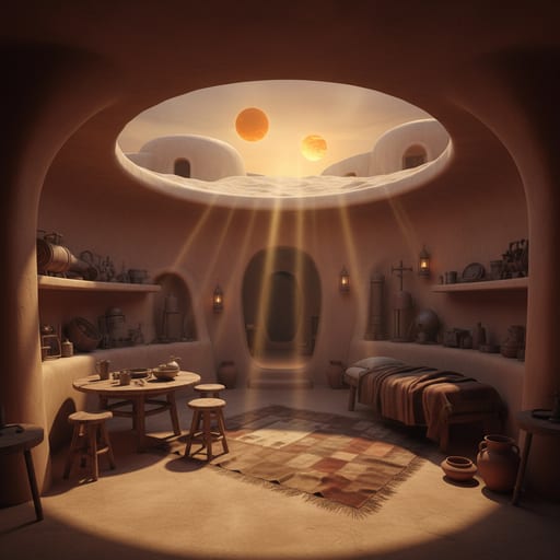 Tatooine Homestead — Desert Dwelling