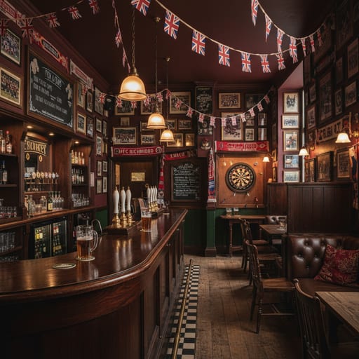 Crown & Anchor Pub — Mae's English Local Pub