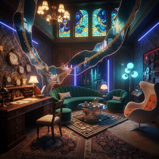 Time Travel Chamber — Rooms Across Eras