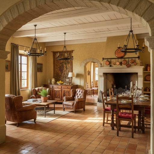 Tuscan Villa — Italian Countryside Warmth