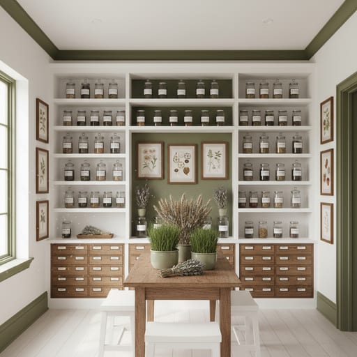 Virgo Harvest Room — Mercury-Refined Apothecary